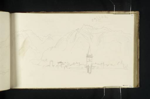 Joseph Mallord William Turner, ‘Villenueve at the Head of Lake Geneva’ 1836