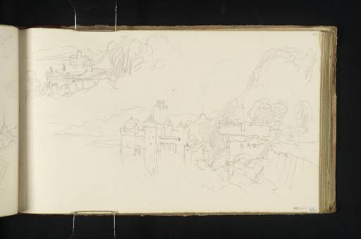 Joseph Mallord William Turner, ‘Two Sketches of the Castle of Chillon’ 1836