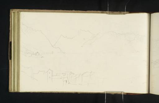 Joseph Mallord William Turner, ‘The Head of Lake Geneva from above Clarens Looking over Montreux towards Chillon’ 1836