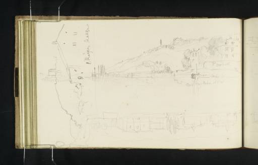 Joseph Mallord William Turner, ‘Three Sketches of Geneva, the Villa Diodati and a Farmhouse, Possibly in the Val d'Aosta’ 1836