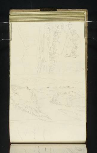 Joseph Mallord William Turner, ‘Three Sketches of Geneva near the Junction of the Rivers Rhône and Arve’ 1836