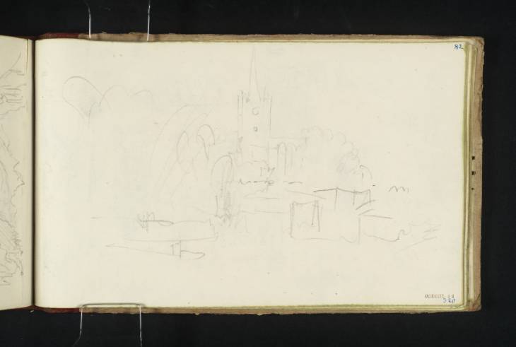 Joseph Mallord William Turner, ‘Holy Trinity Church, Stratford-upon-Avon’ 1833