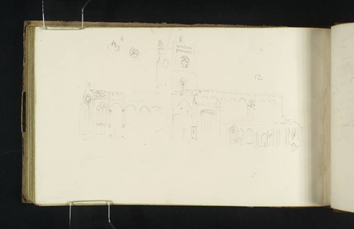 Joseph Mallord William Turner, ‘Holy Trinity Church, Stratford-upon-Avon’ 1833