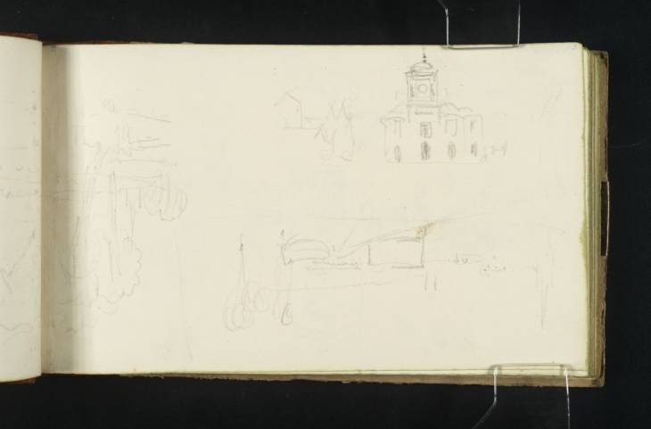 Joseph Mallord William Turner, ‘Three Sketches at Stratford-upon-Avon’ 1833