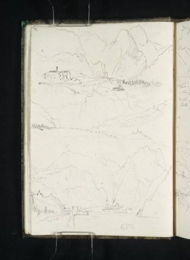 Joseph Mallord William Turner, ‘Three Sketches in the Maurienne Valley’ 1836