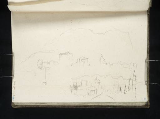 Joseph Mallord William Turner, ‘A Town, ?Susa, among Mountains’ 1836