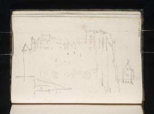 Joseph Mallord William Turner, ‘The Château, Chambéry from the Place de la Château’ 1836