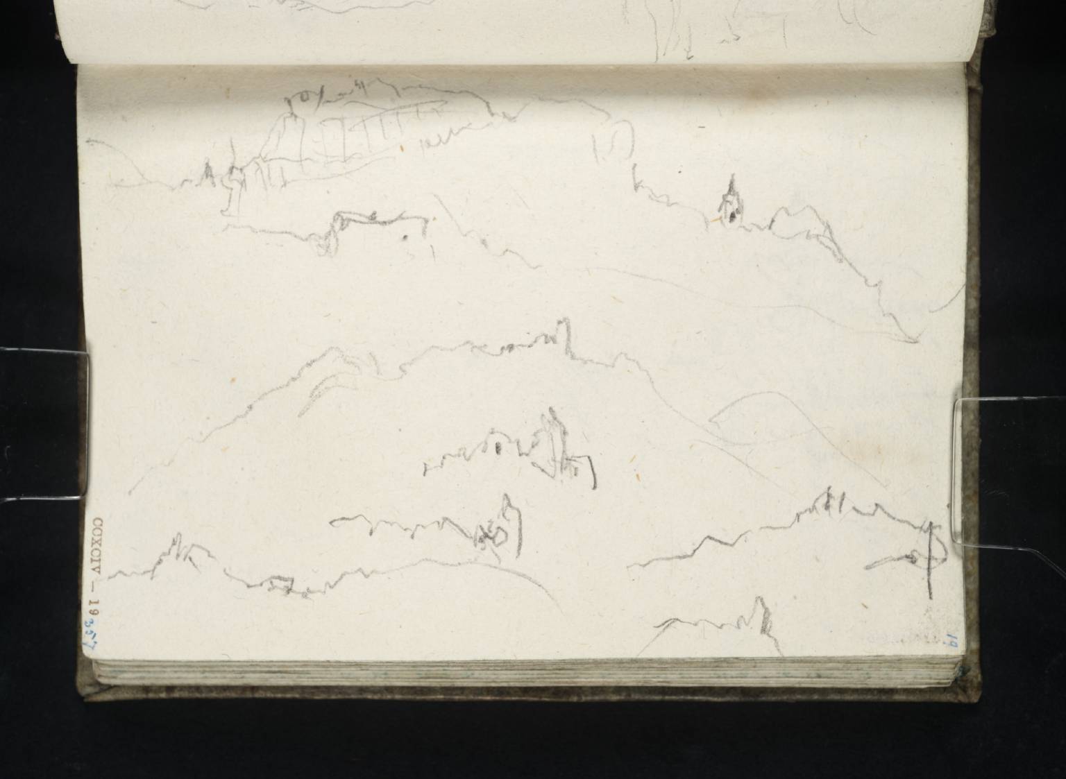 A Church, Fort &c among Mountains