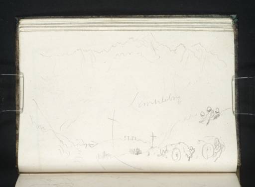 Joseph Mallord William Turner, ‘The Descent to Lanslebourg from the Mont Cenis Pass’ 1836