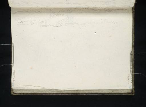 Joseph Mallord William Turner, ‘A Town in a Mountain Valley’ 1836