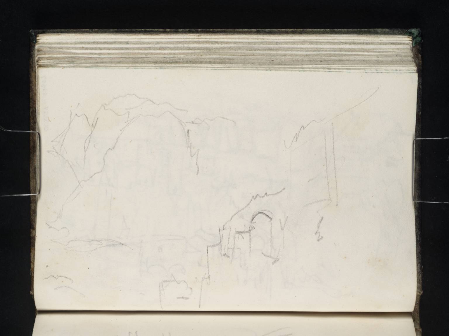 Donnas, Val d’Aosta, with the Rock Gate on the Strada Romana