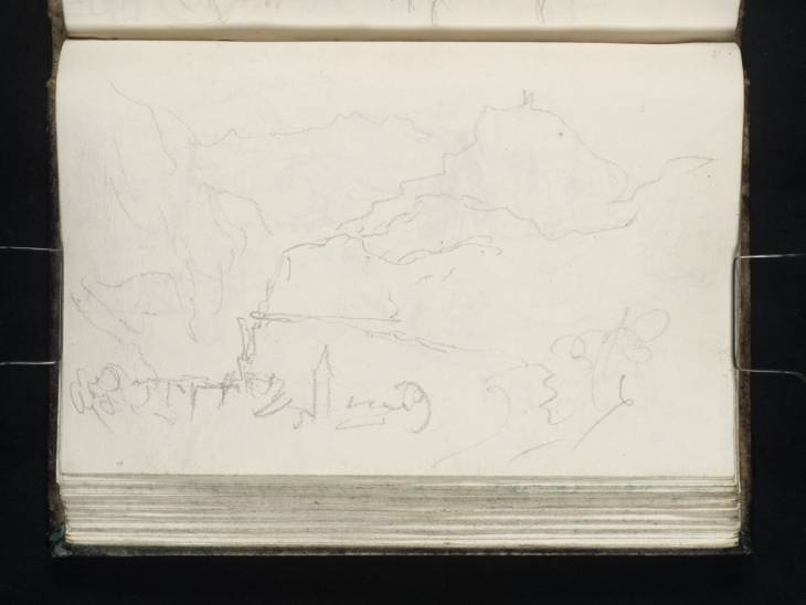Joseph Mallord William Turner, ‘Montjovet, Val d'Aosta, from below Berriaz’ 1836