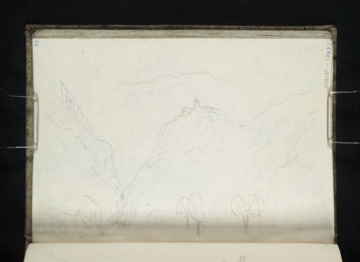 Joseph Mallord William Turner, ‘Montjovet, Looking up the Val d'Aosta from near Berriaz’ 1836