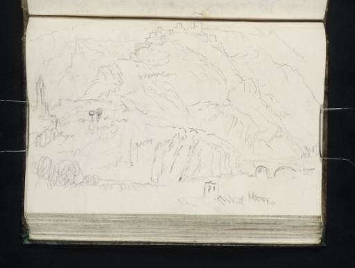 Joseph Mallord William Turner, ‘Château d'Argent above Villeneuve, Val d'Aosta’ 1836