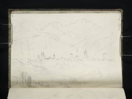 Joseph Mallord William Turner, ‘Two Sketches of Aosta’ 1836
