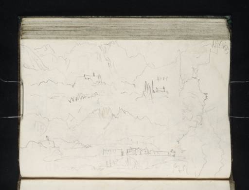 Joseph Mallord William Turner, ‘Three Sketches on the Mont Cenis Pass’ 1836