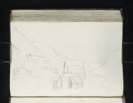 Joseph Mallord William Turner, ‘The Old Post House on the Mont Cenis Pass’ 1836