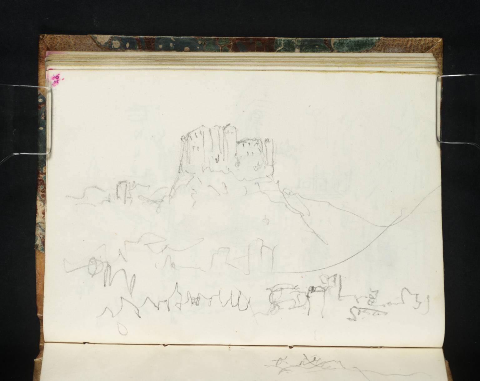Ruined Castle on Rock