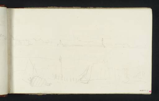 Joseph Mallord William Turner, ‘On the Coast, at Ostend’ 1833