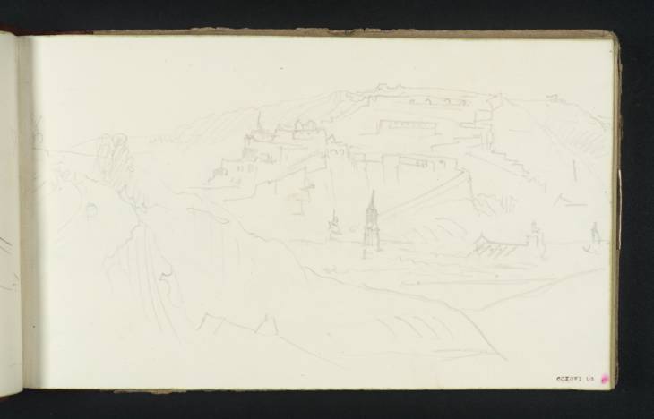 Joseph Mallord William Turner, ‘Namur: The Citadel from the Liège Road’ 1833