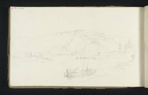 Joseph Mallord William Turner, ‘Namur: The Citadel, Hospice d'Harscamp and View up the Meuse’ 1833