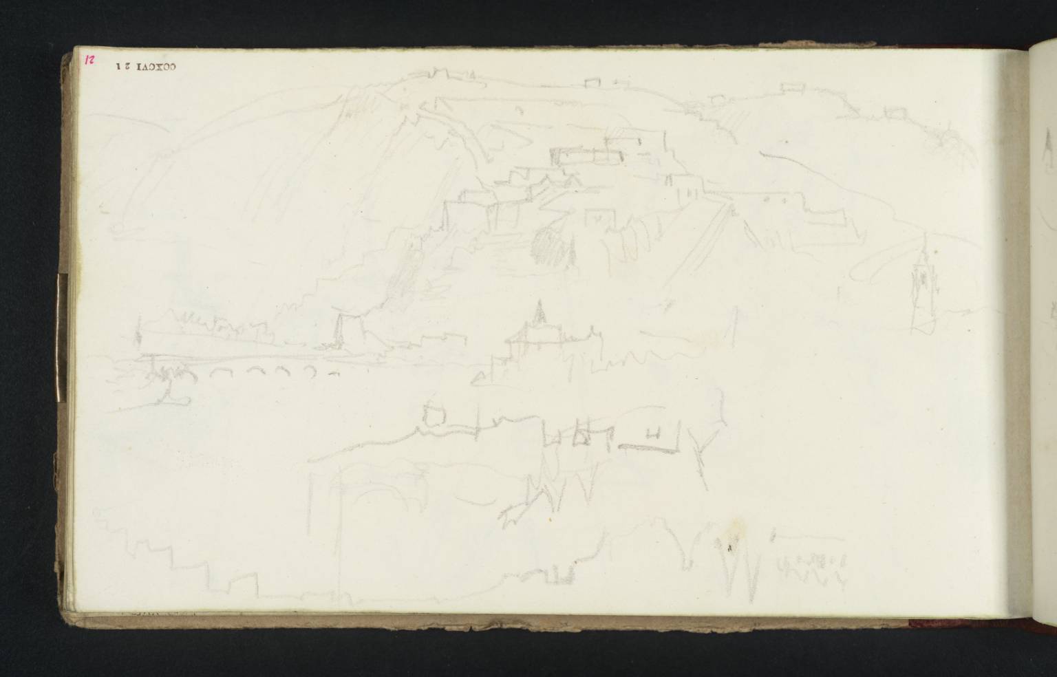 (1) Coblenz and Ehrenbreitstein: View down the Rhine; (2) Namur: View up the Meuse