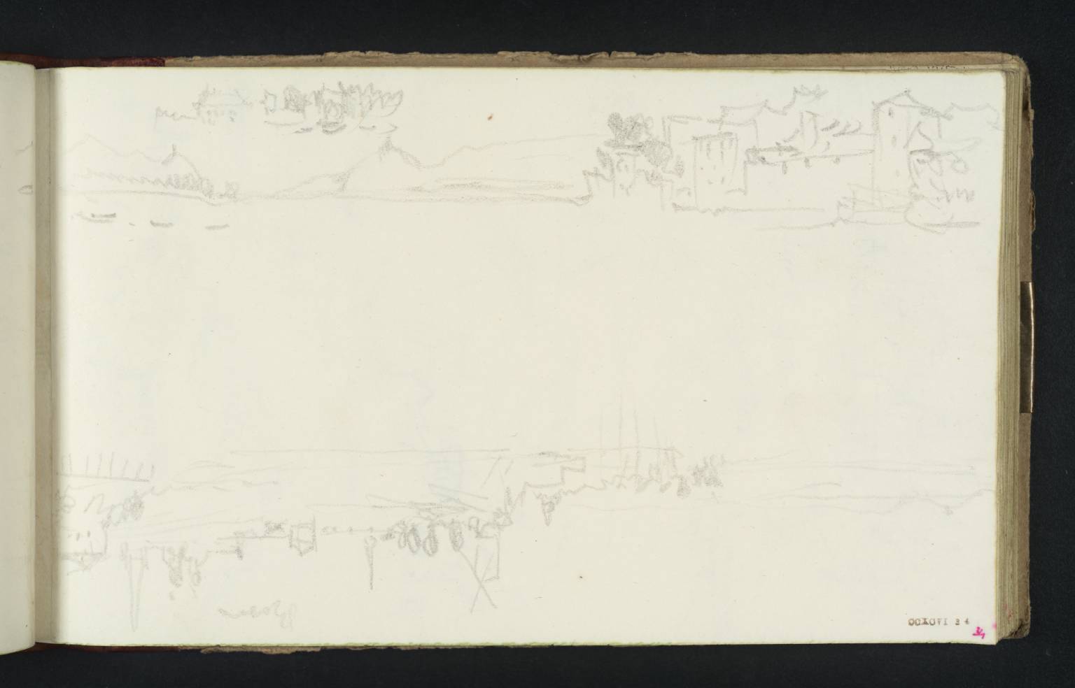 (1) Distant View of Rolandseck, Nonnenwerth and Drachenfels from Unkel; (2) Bonn, Looking up the Rhine