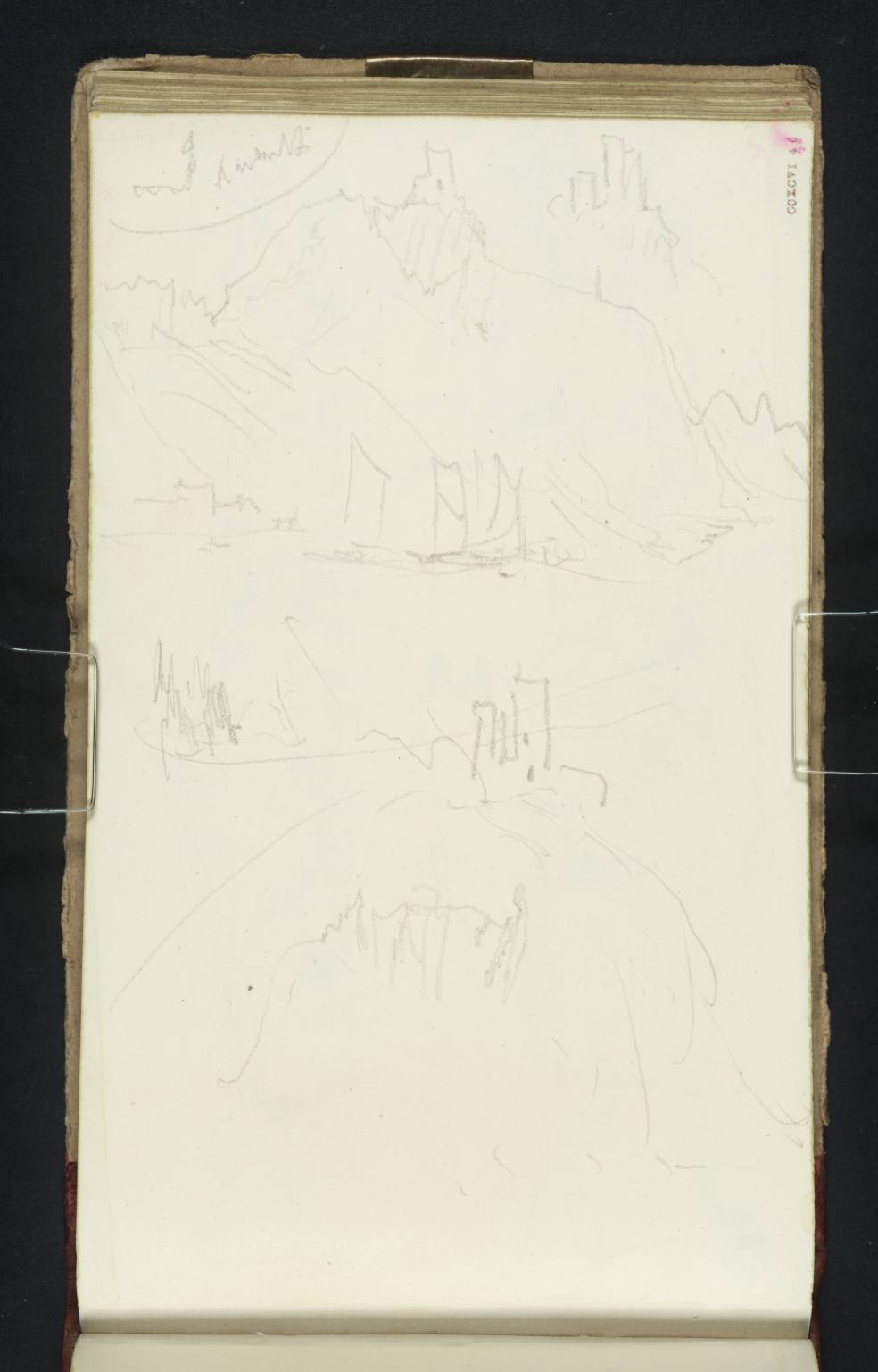 Sketches of the Drachenfels