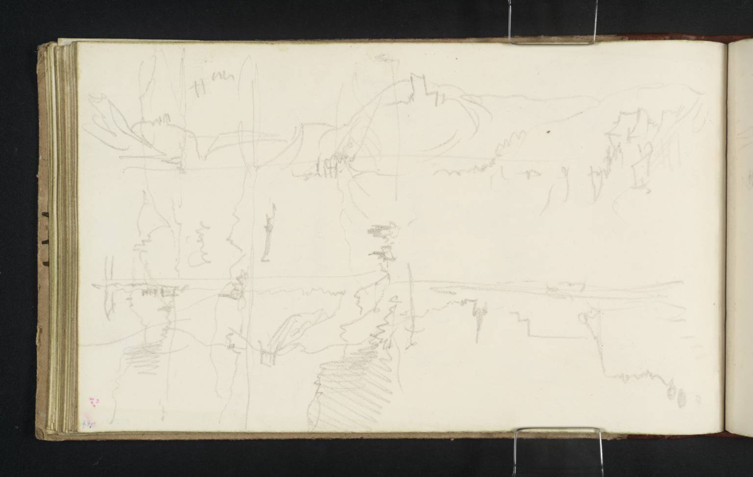 Five Rhine Sketches, Facing in Different Directions