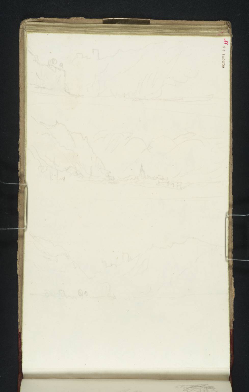 Three Rhine Views, Two Showing ‘The Brothers’
