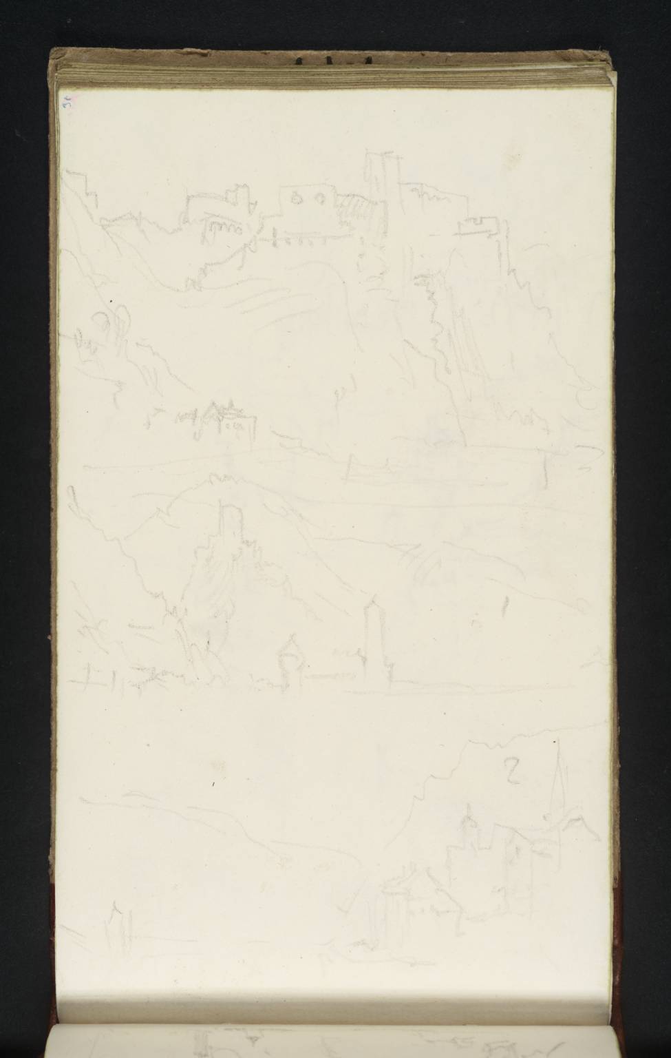 (1) Rheinfels and the Northern Edge of St Goar, Looking Downstream; (2) Burg Katz and St Goarhausen, Looking Upstream; (3) The Southern Edge of St Goar, Looking Upstream
