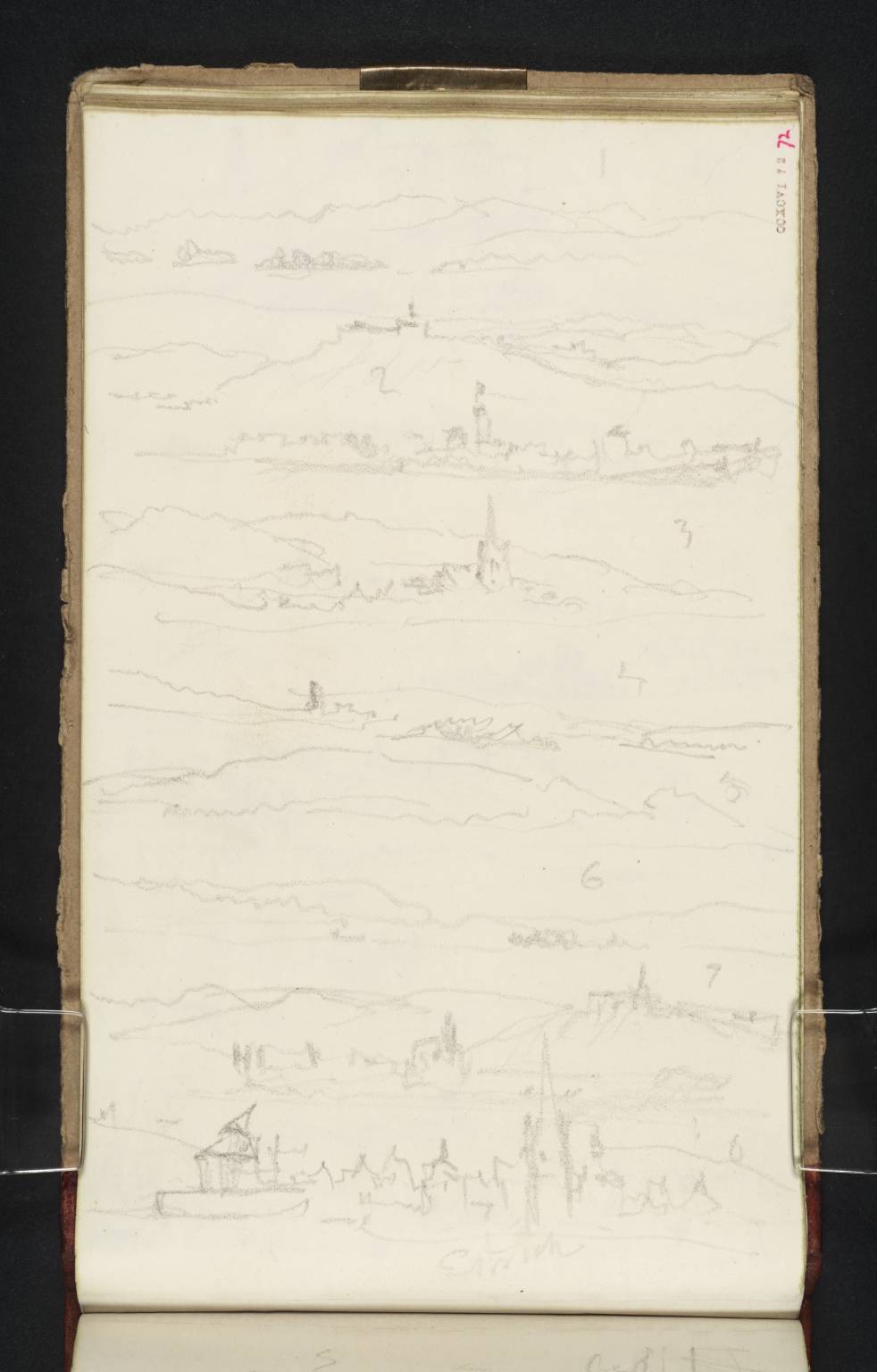 Eight Sketches of the Rheingau, the Last of Oestrich