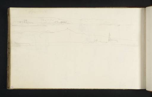 Joseph Mallord William Turner, ‘Oppenheim; Church and River’ 1833