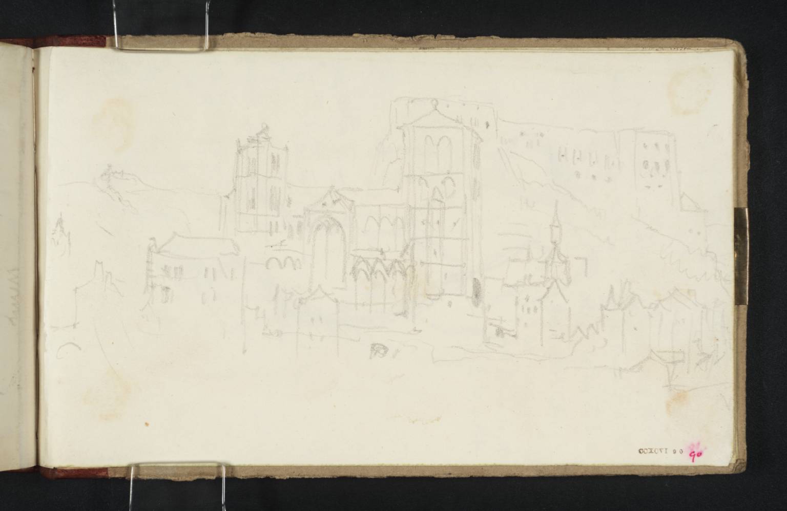 Huy: Notre Dame and the Citadel from the North