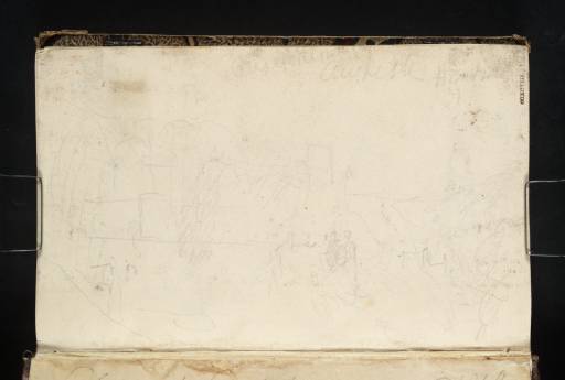 Joseph Mallord William Turner, ‘Sketches, Probably of Heidelberg’ 1833