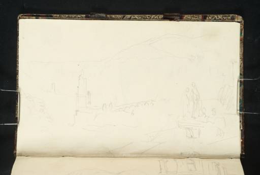 Joseph Mallord William Turner, ‘Heidelberg: View from the Stückgarten of the Castle’ 1833