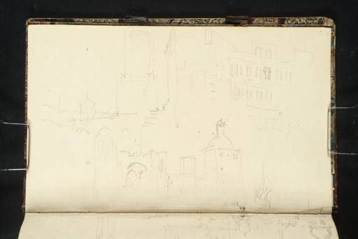 Joseph Mallord William Turner, ‘Heidelberg: The Castle from the Stückgarten (in Two Instalments)’ 1833