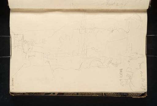Joseph Mallord William Turner, ‘Three Sketches, probably at Heidelberg’ 1833
