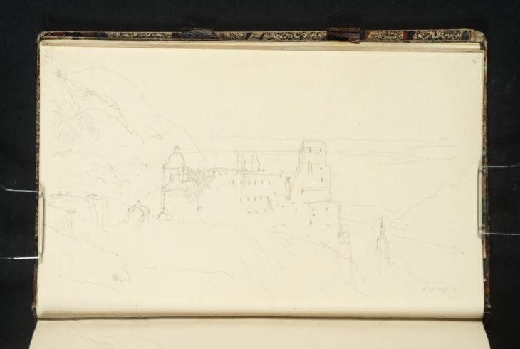 Joseph Mallord William Turner, ‘Heidelberg: The Castle from the East’ 1833