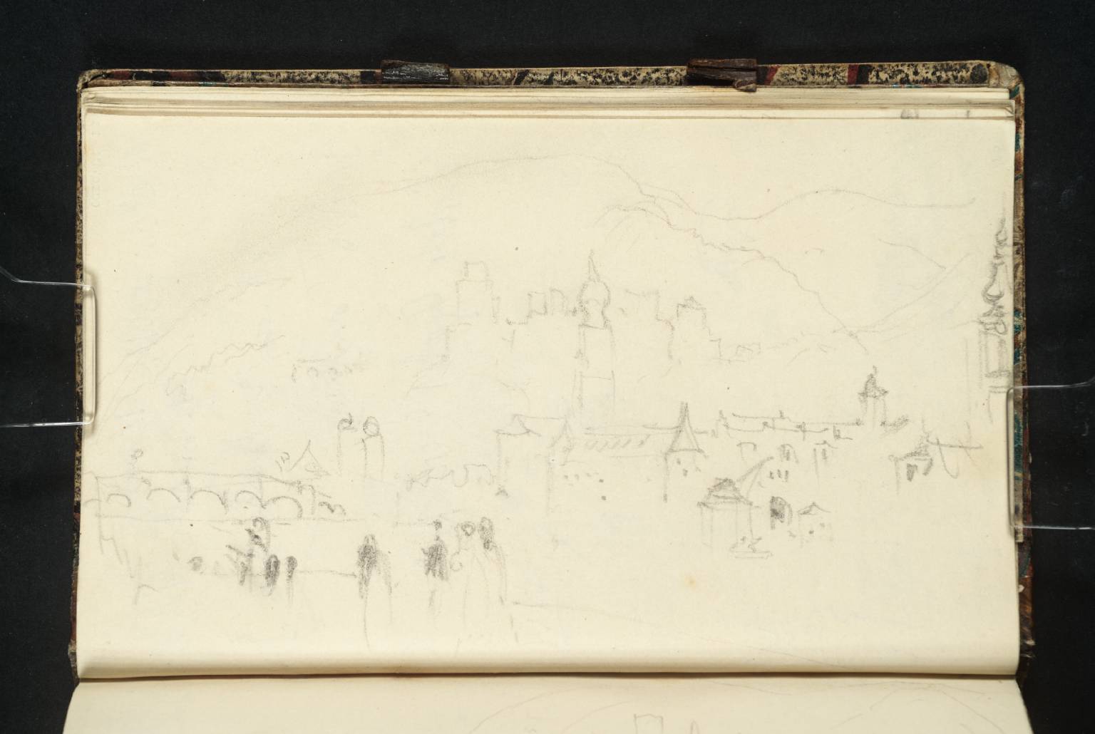 Heidelberg: The Castle and Town from the Neuenheim Shore