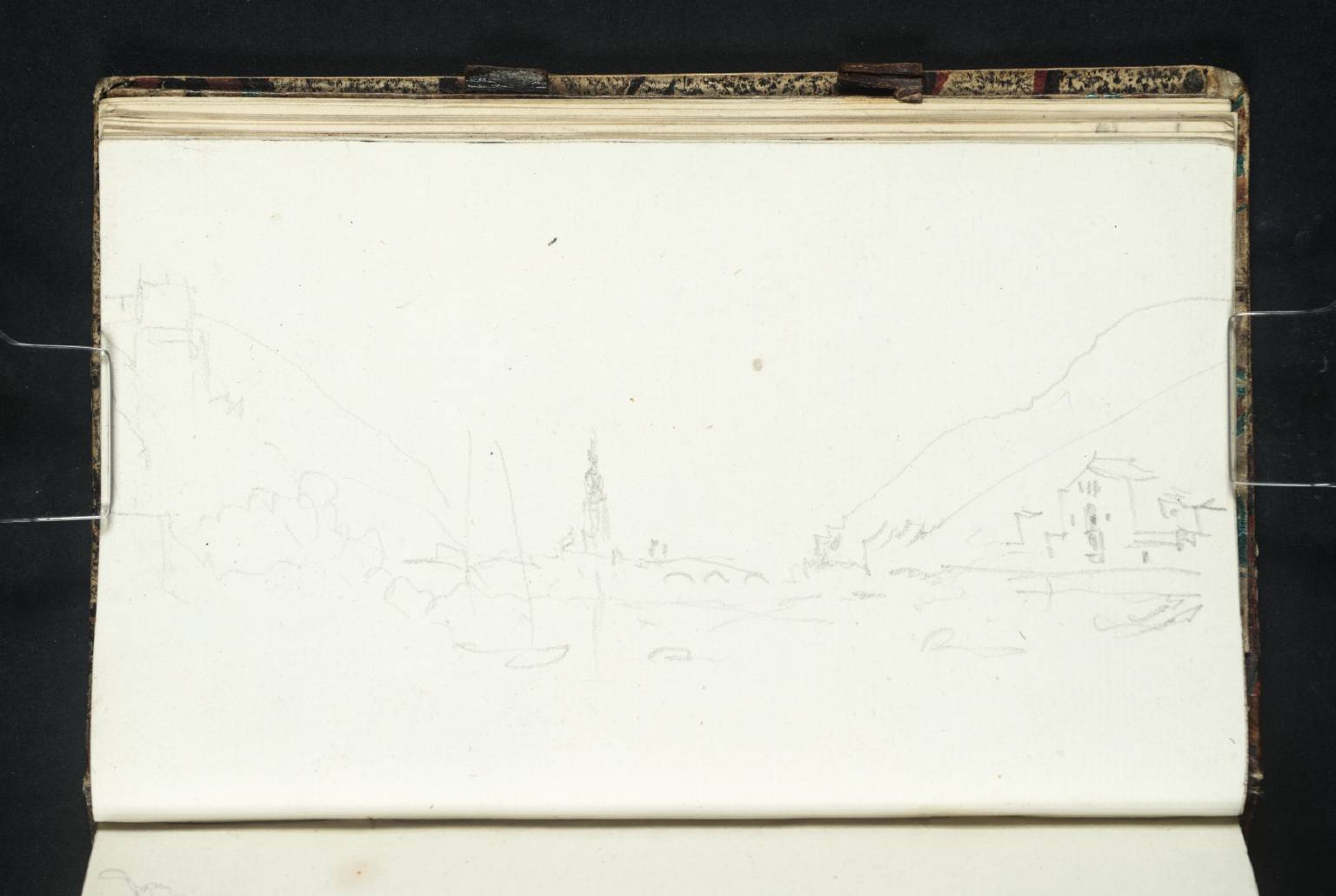 Heidelberg: View down the Neckar from East of the Town