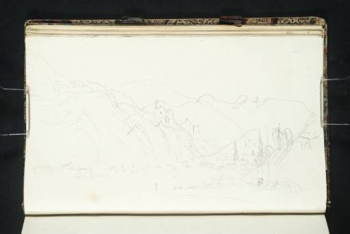 Joseph Mallord William Turner, ‘Heidelberg: View down the Neckar from East of the Town’ 1833