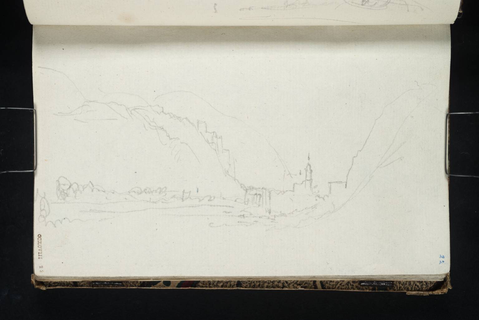 Heidelberg: View down the Neckar from East of the Town