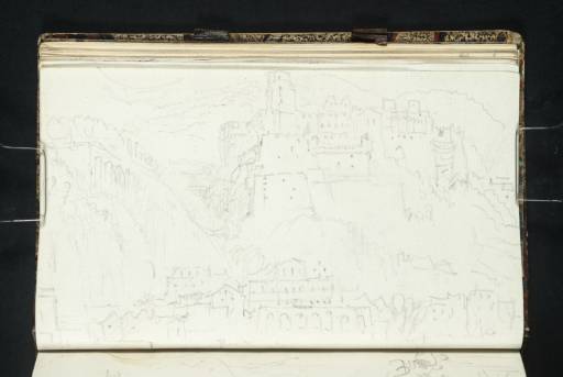 Joseph Mallord William Turner, ‘Heidelberg: The Castle and Palais Weimar from near the Hirshgasse’ 1833