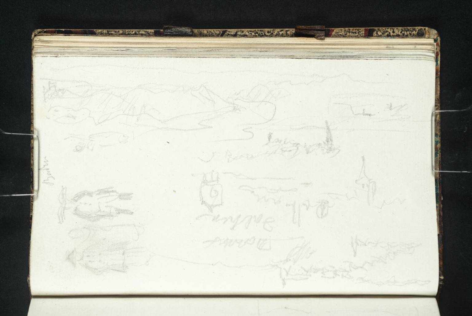 Sketches of Hills, Talheim and Figures