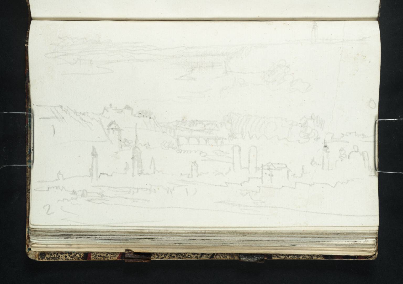 (1) Munich from Bogenhausen with the Isar in the Foreground (in Two Instalments); (2) View down the Isar