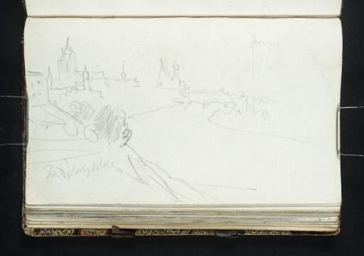 Joseph Mallord William Turner, ‘Ulm: View down the Danube’ 1833