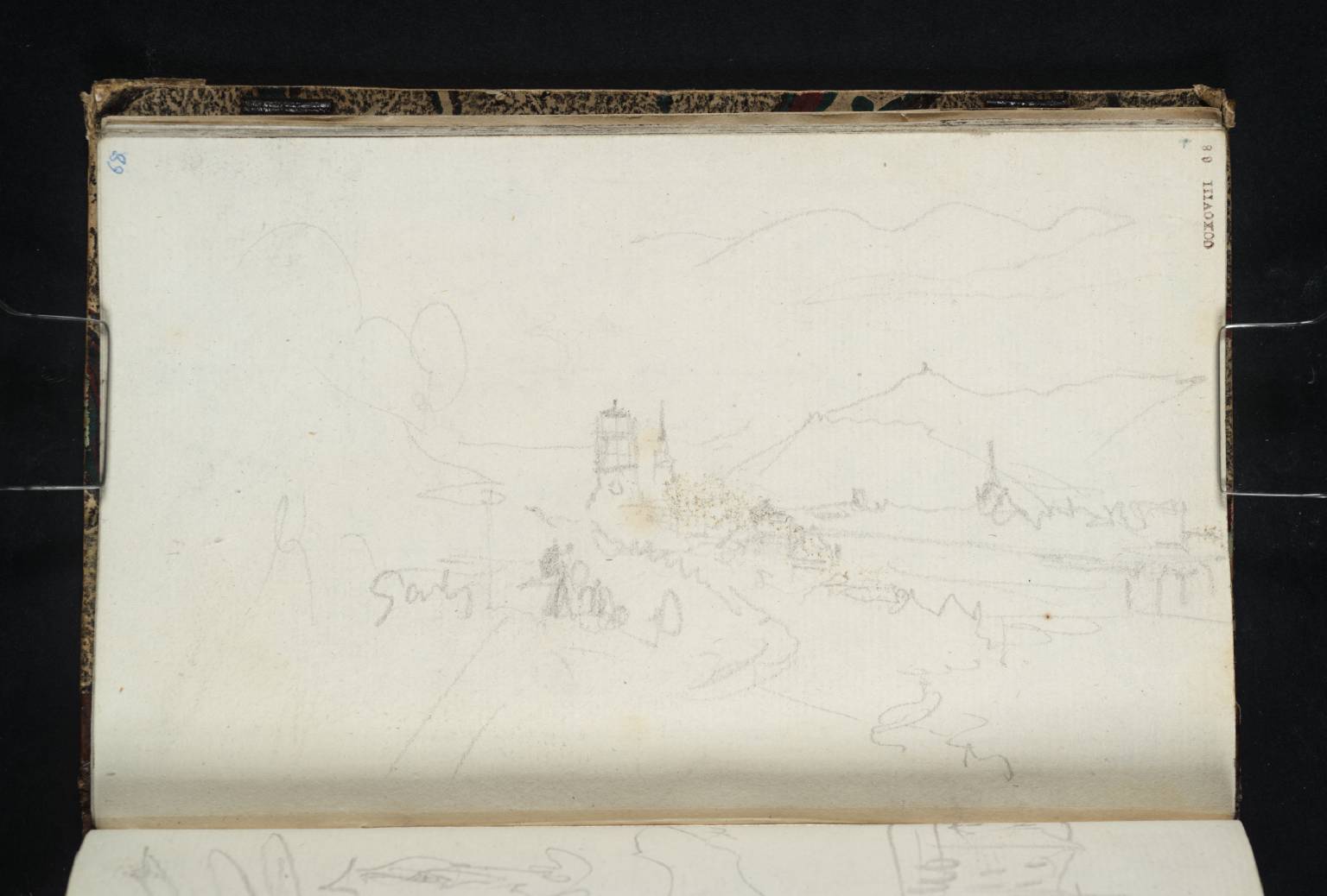 Church and Hills (?Günzburg)