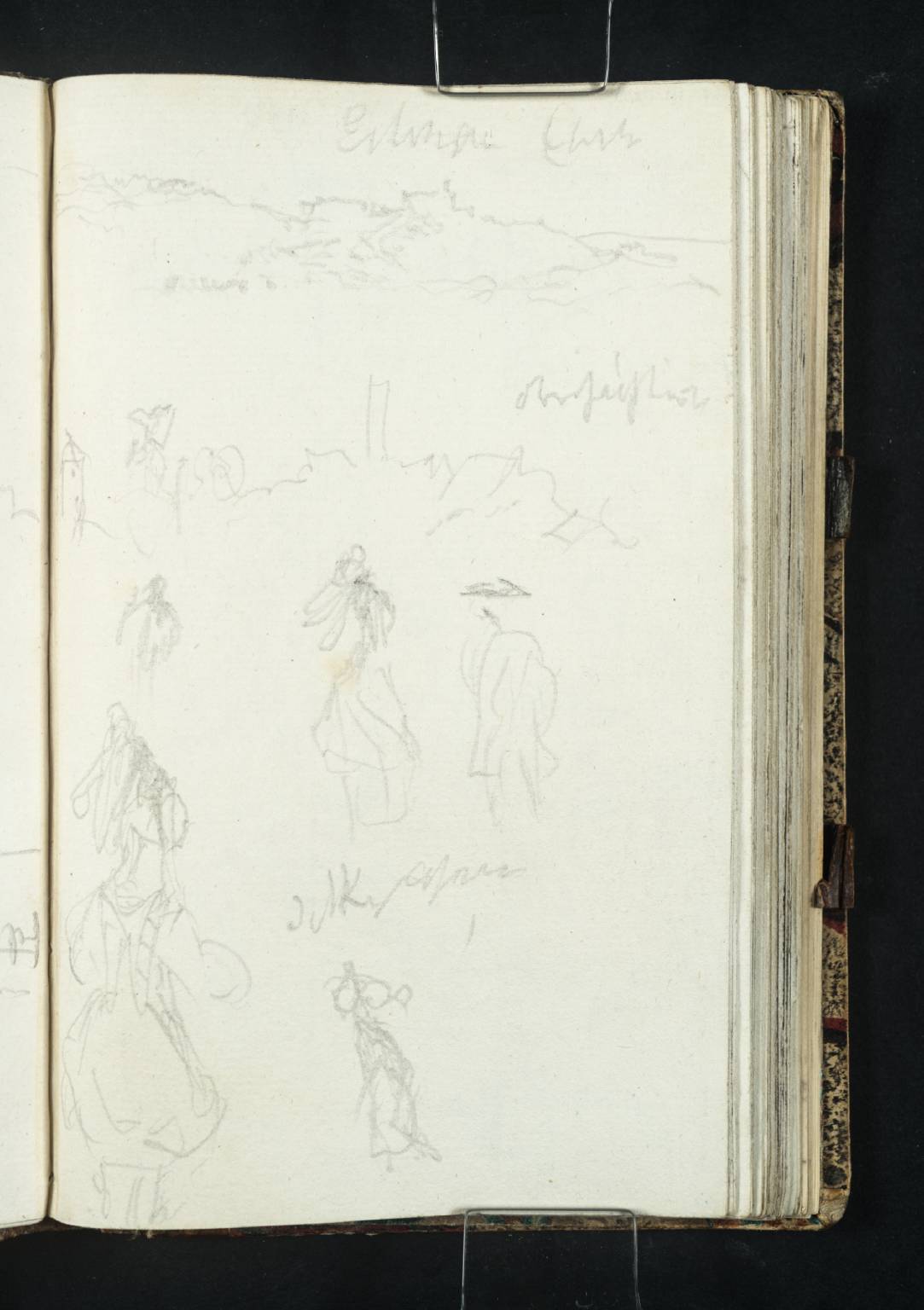 (1) Figure Studies; (2) Hills and Tower; (3) Hills and Town
