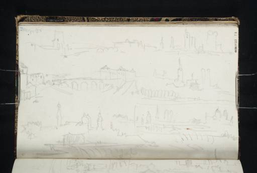 Joseph Mallord William Turner, ‘Many Views of Munich from across the Isar’ 1833